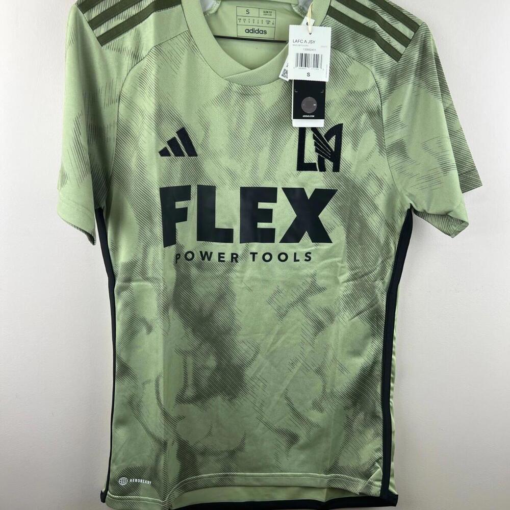 Adidas MLS LAFC Los Angeles FC 23/24 Authentic Jersey‎ HI1873  Men's Size S